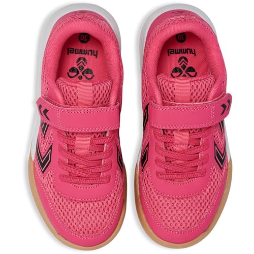 Detalle 2 de hummel Kids Multiplay Flex Velcro Handball Schuh – Pink, Größe 38