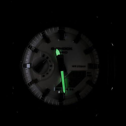Thumbnail 4 de Casio GA-2100WD-1AER: reloj de vestir G‑Shock en blanco y negro con diseño sobrio