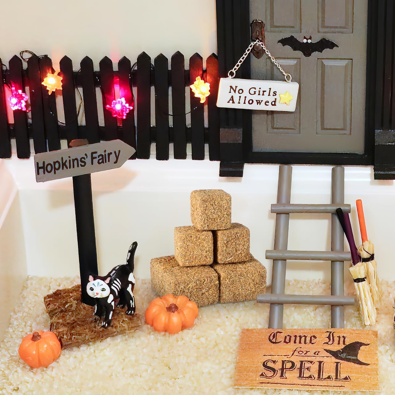 Thumbnail 4 de DEARMAMY Miniatur Heuballen Modell (12 Stück) für Puppenhaus & Herbst-Deko