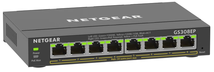 Thumbnail 6 de Netgear GS308EP Switch mit sieben PoE‑Ports