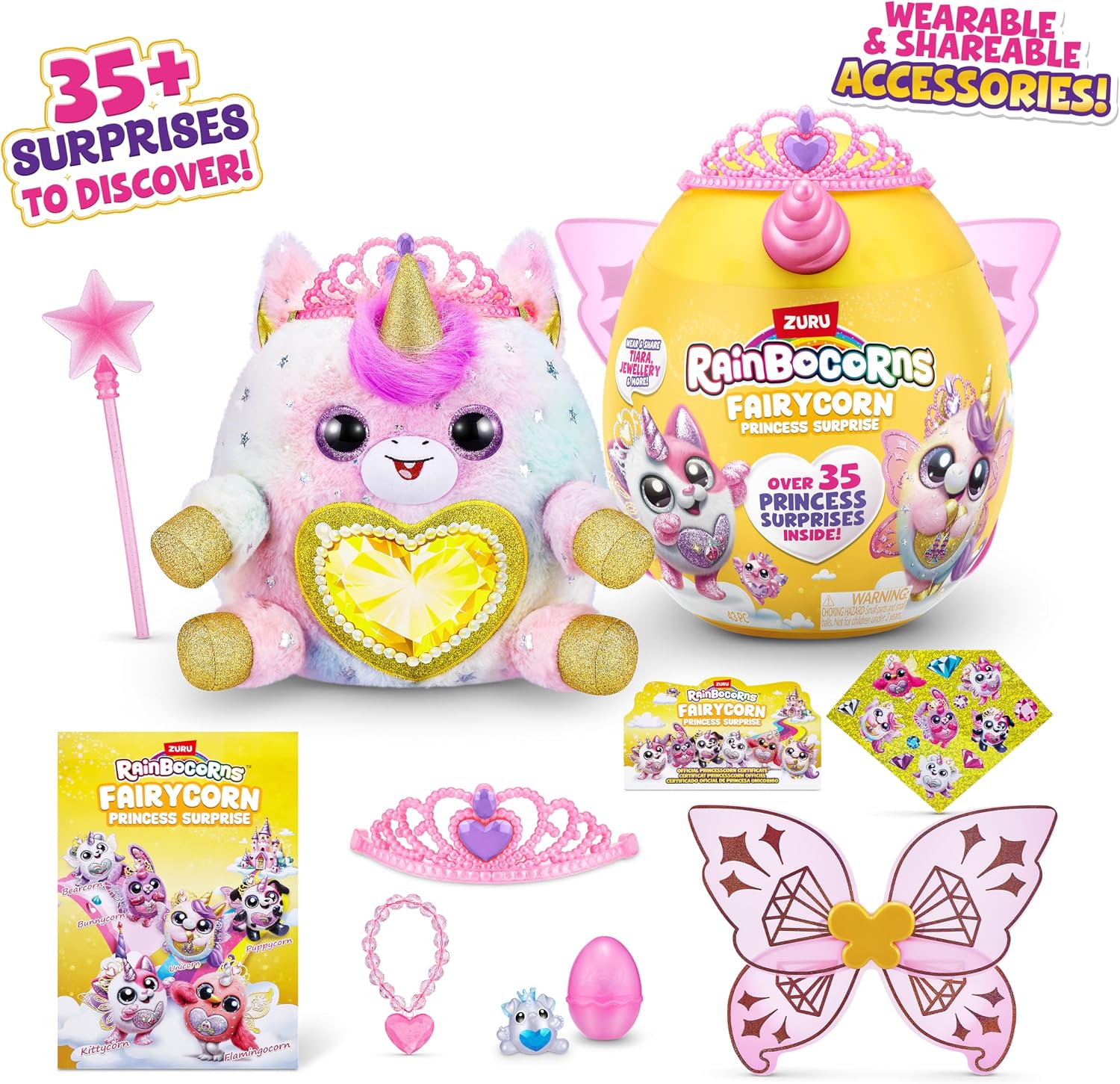 Thumbnail 3 de Rainbocorns Fairycorn Princess Série 6 Licorne
