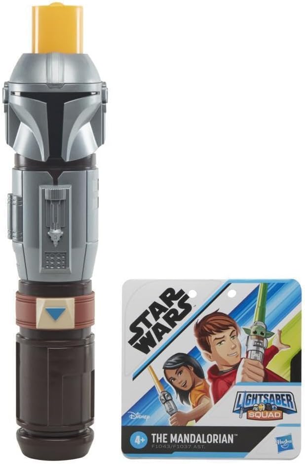 Thumbnail 4 de Star Wars Lightsaber Squad: The Mandalorian Extendable Orange Lightsaber (Age 4+)