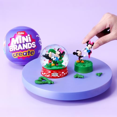 Detalle de Mini Brands Mini Snow Globe Disney Capsule Series 1 (2 PACK) by ZURU