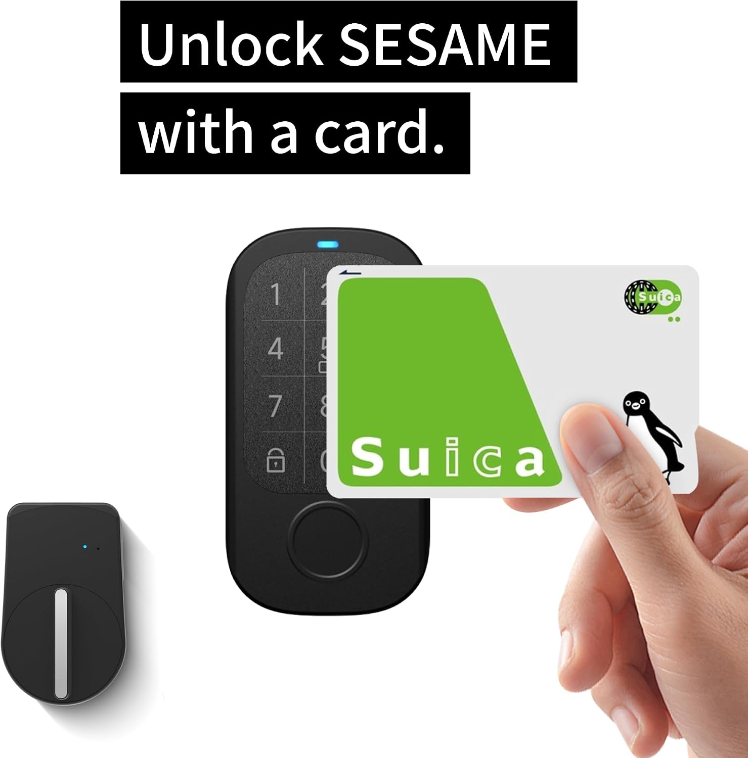 Detalle de キャンディハウス セサミタッチ2Pro スマートロック用パッド 暗証番号・指紋・ICカード対応