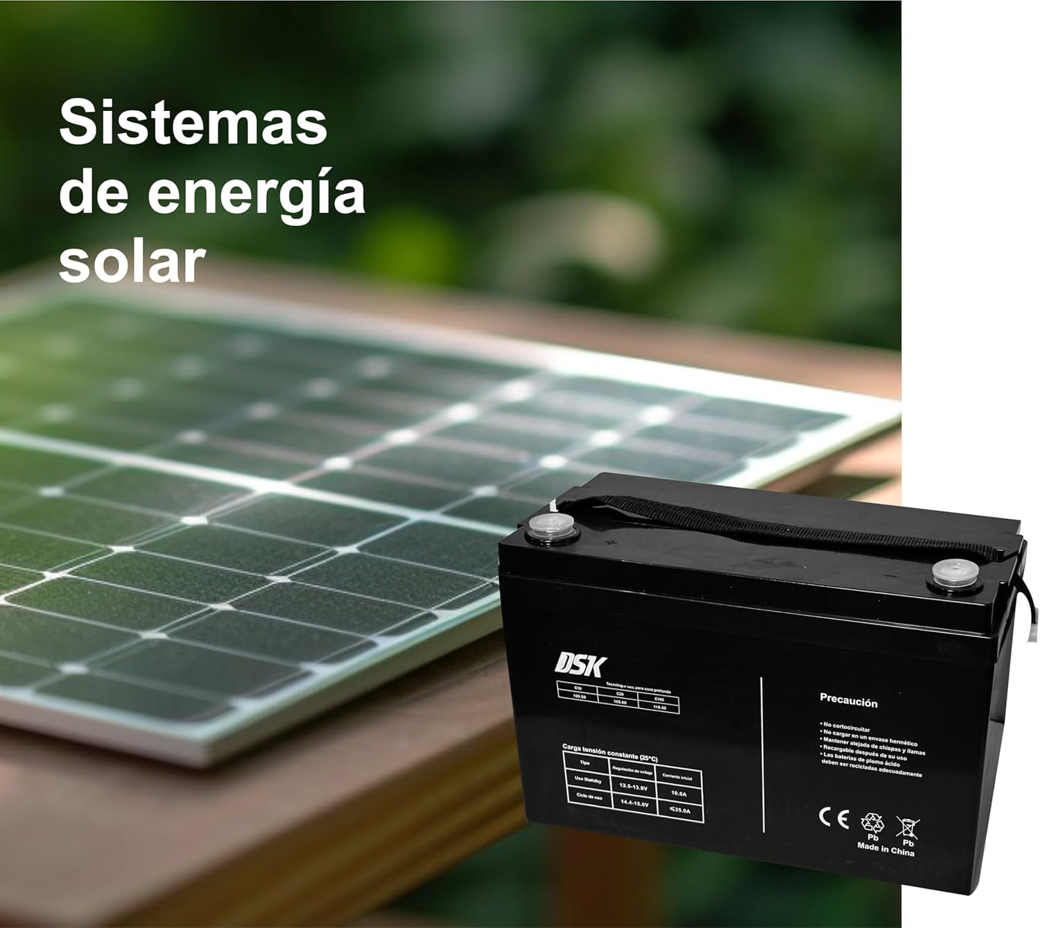 Thumbnail 3 de Batterie au plomb AGM DSK 10363 VRLA scellée 12V 9Ah (151 x 65 x 100 mm)