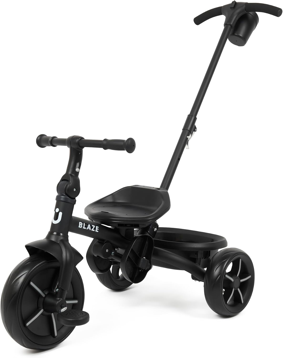 Thumbnail 6 de Blaze Baby Trike 6-in-1 Kids Tricycle (Black) – grows with your child