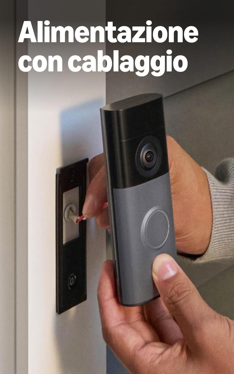 Thumbnail 5 de Ring Videocitofono cablato (Video Doorbell Wired) – Ultimo modello con Retina 2K, zoom 6x e abbonamento Ring incluso (30 giorni di prova)