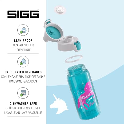 Thumbnail 2 de SIGG Viva ONE Unicorn Trinkflasche 0,5 L – schadstofffrei, auslaufsicher, einhändig bedienbar