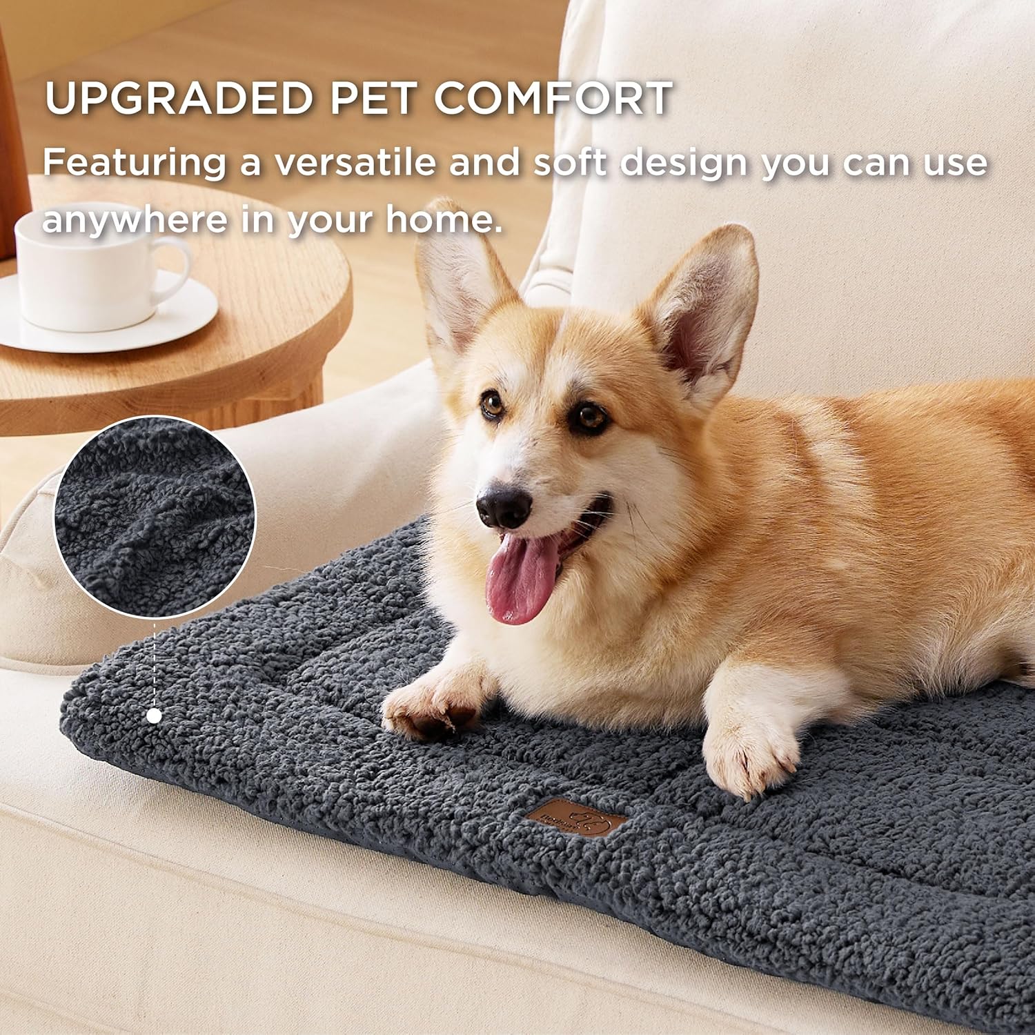 Thumbnail 1 de Bedsure Medium Dog Bed Mat 74x53 cm
