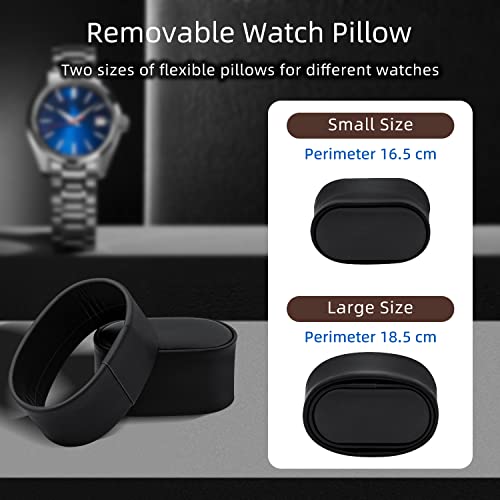 Thumbnail 3 de Mcbazel Single Watch Winder for Automatic Watch - Black with Red Accents