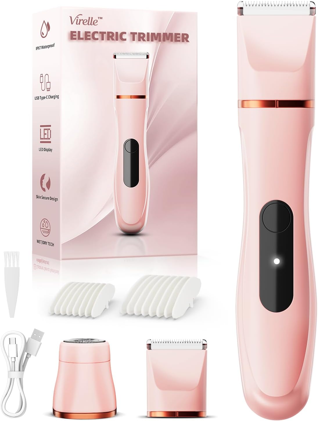 Detalle de Virelle Bikini Trimmer 120 min 🪒