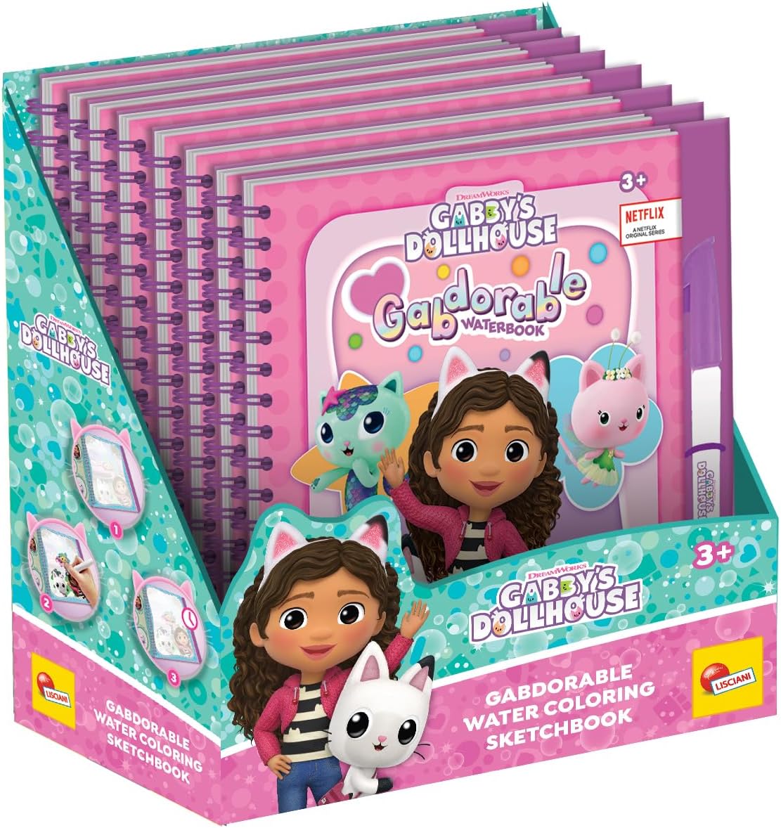 Thumbnail 3 de Lisciani Libro da colorare ad acqua 12 📘