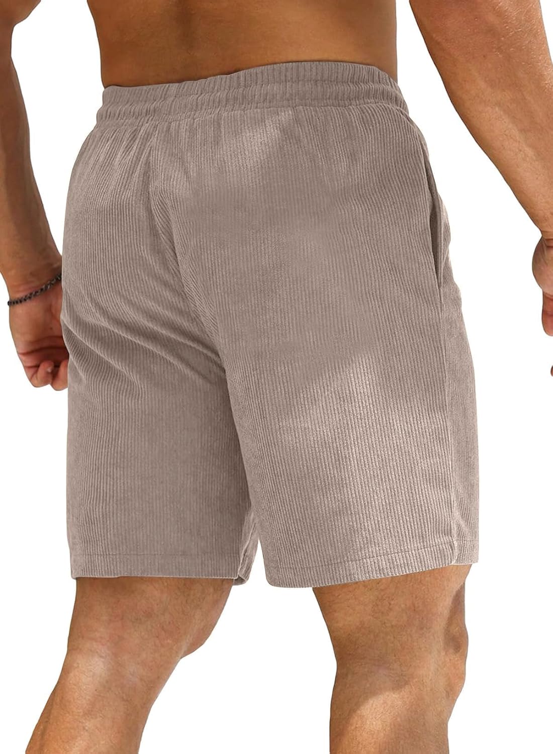Thumbnail 1 de HMIYA Corduroy Shorts Herren – Bequeme Sommer-Shorts mit elastischer Taille und praktischen Taschen