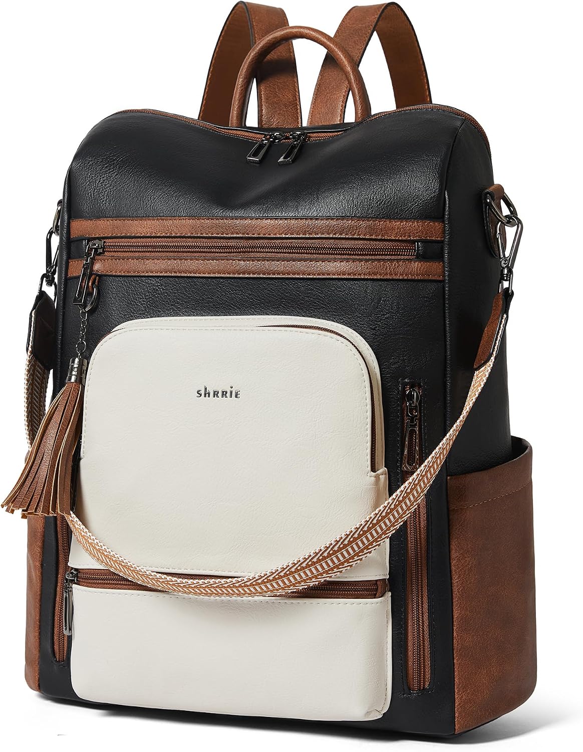 Thumbnail 6 de Shrrie Rucksack Damen 15,6" Laptoprucksack aus Leder