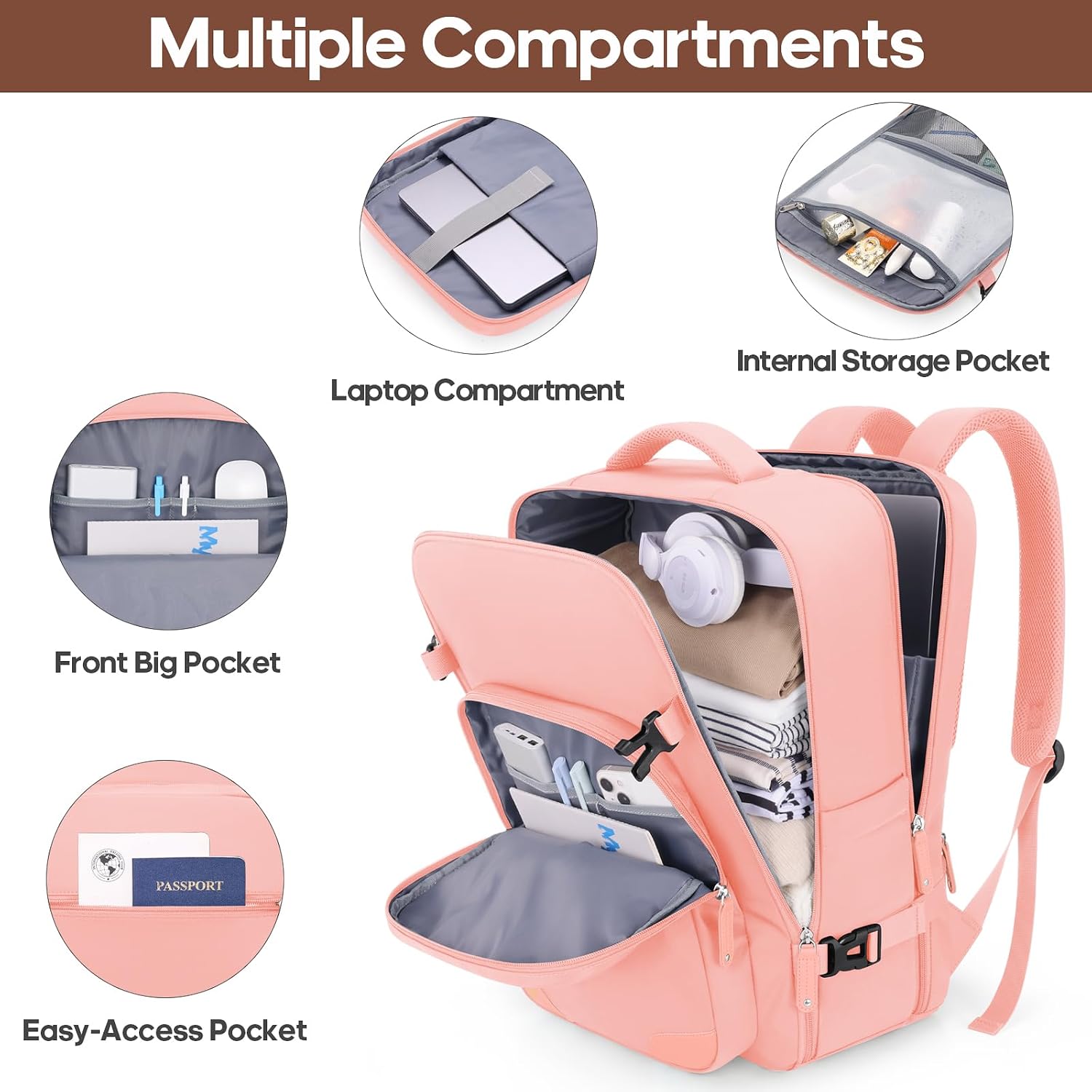 Thumbnail 5 de Carry-On Luggage Set 20-Inch