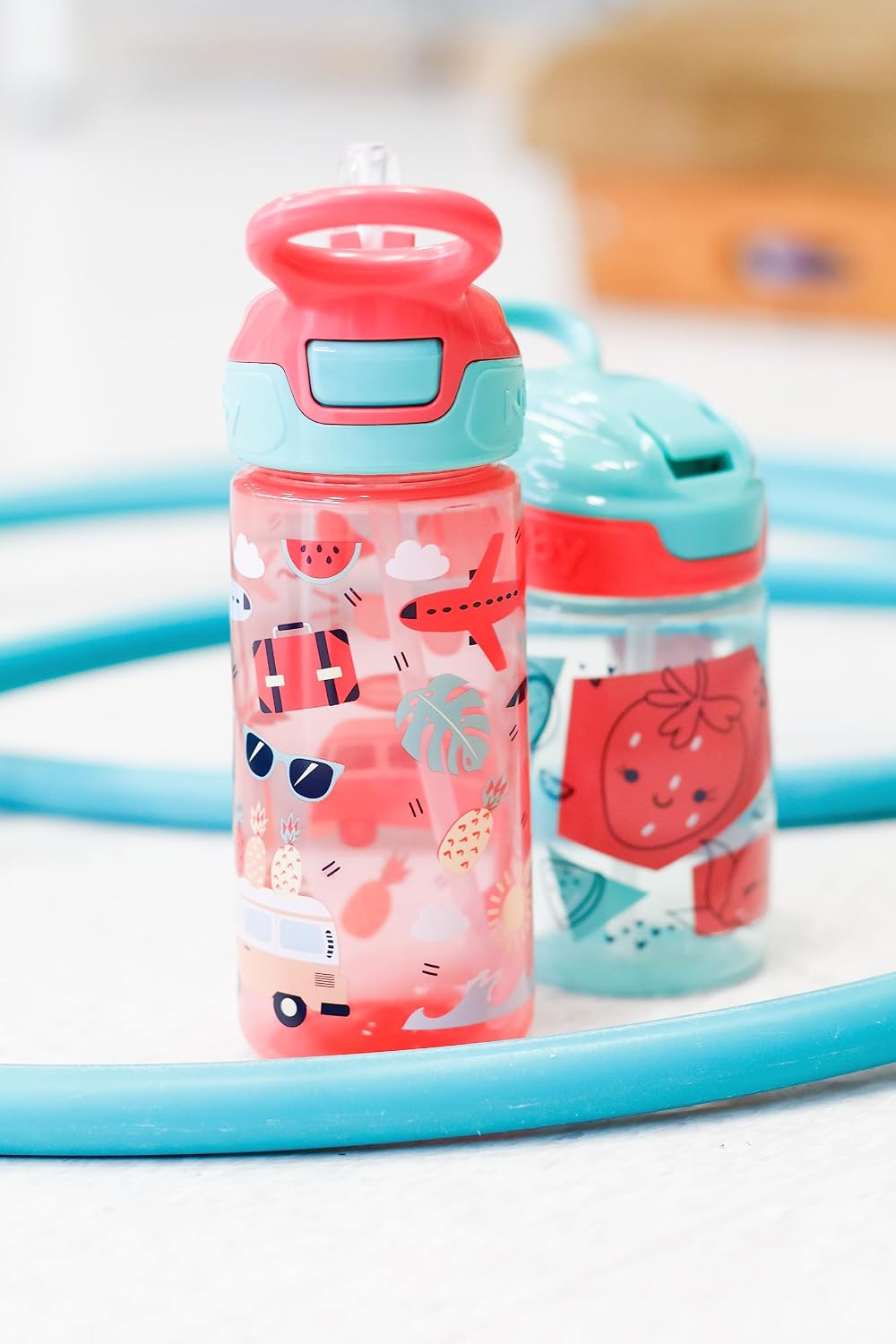 Thumbnail 3 de Nuby Biberon Flip-It con Beccuccio Morbido Rosa 540 ml