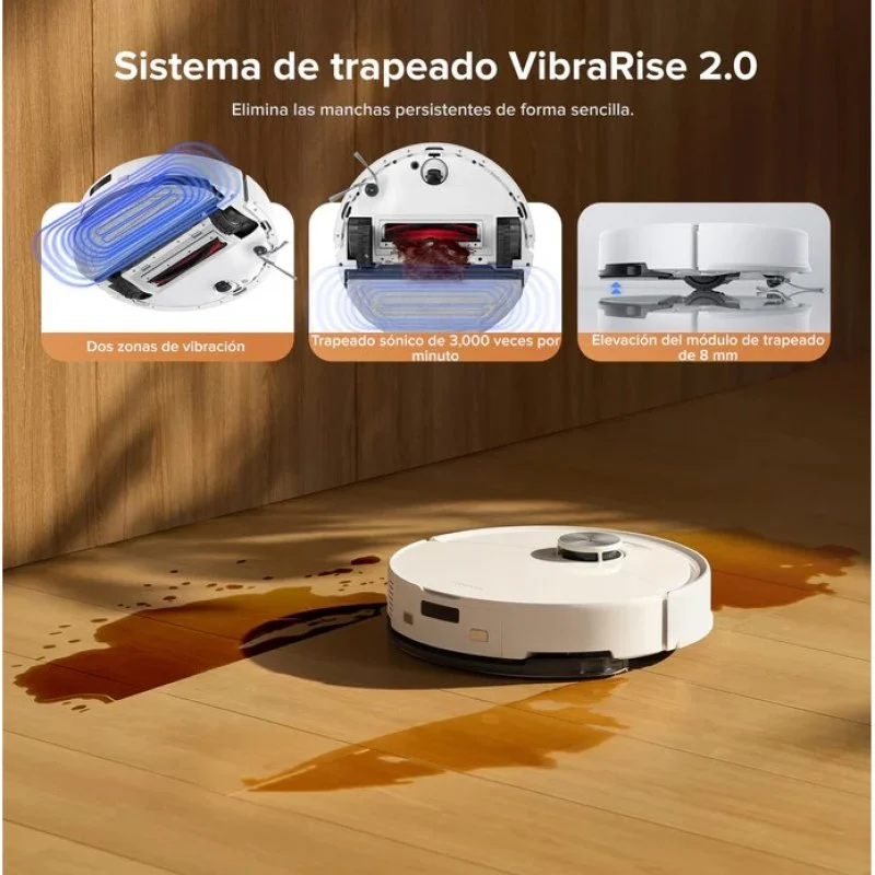 Thumbnail 3 de Robot aspirador Roborock Q10 S5+ con autovaciado y fregado VibraRise 🚀