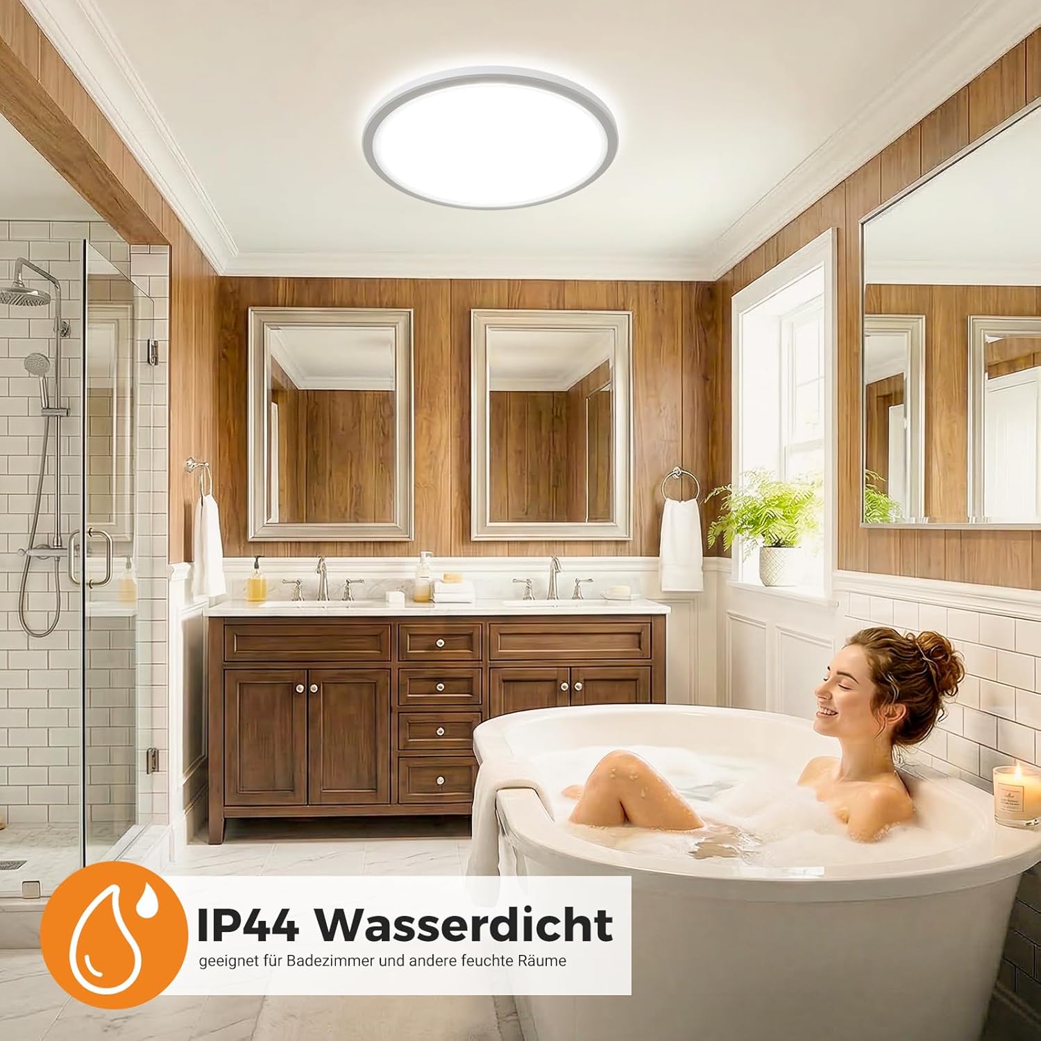 Thumbnail 4 de slochi LED Deckenleuchte IP44 12 W