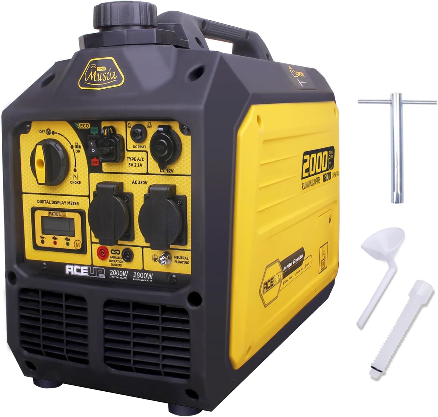 Thumbnail 1 de Aceup Energy 2000W Portable Inverter Generator