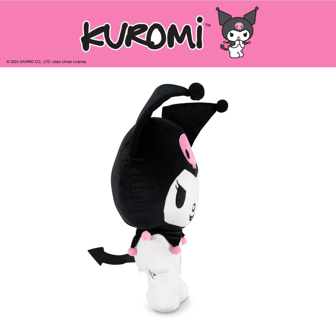 Thumbnail 6 de Kuromi Cuddle Pillow Buddy by Franco Collectibles – Officially Licensed Plush for Kids