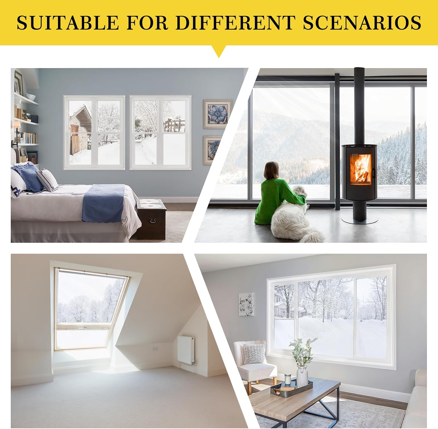 Thumbnail 5 de fowong Window Insulation Kit 1.6 m x 10 m
