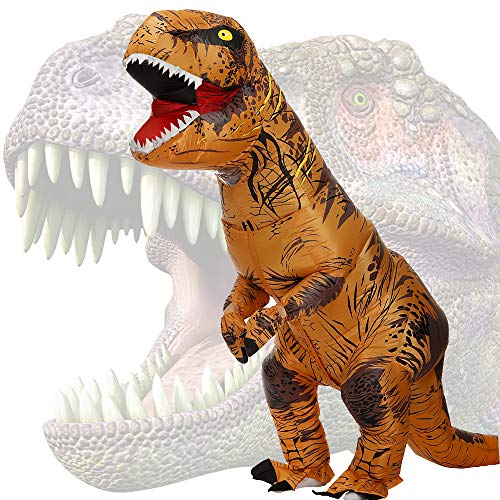 Detalle de JASHKE Costume T rex Gonflable pour Adulte – Deguisement Dinosaure Gonflable