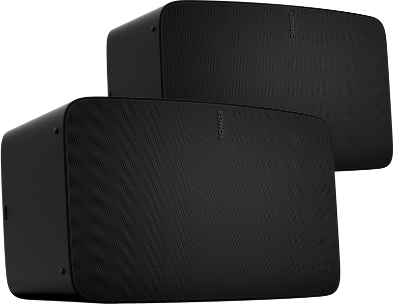 Detalle de Sonos Five Duo Pack Schwarz