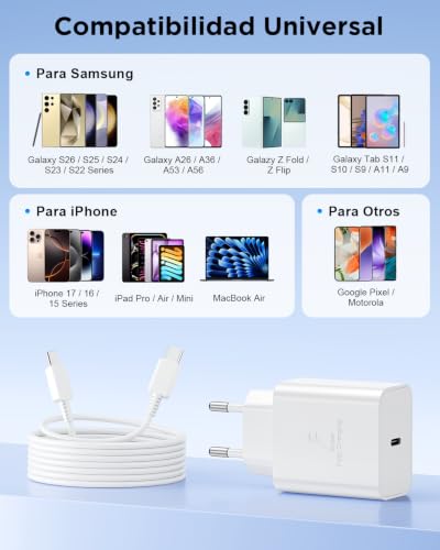 Detalle 2 de Baileku cargador USB-C