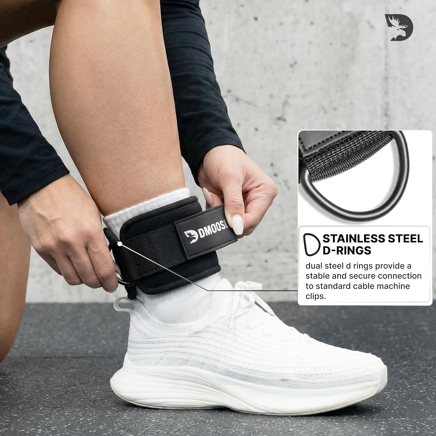 Detalle 2 de DMoose Ankle Strap 8mm Padding ๐๏ธโ