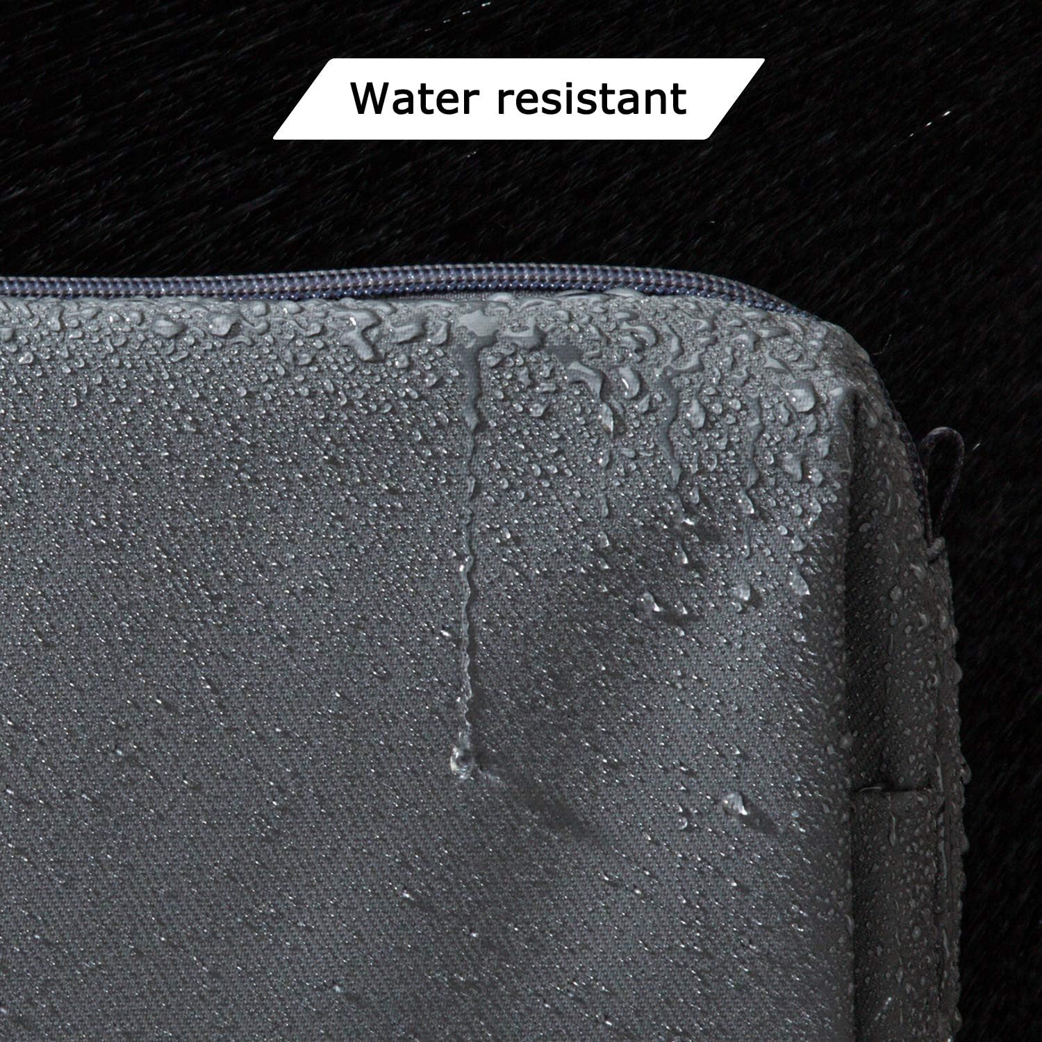 Detalle de BAGSMART Toiletry Bag for Men (Grey, Medium) – Travel Organizer & Dopp Kit