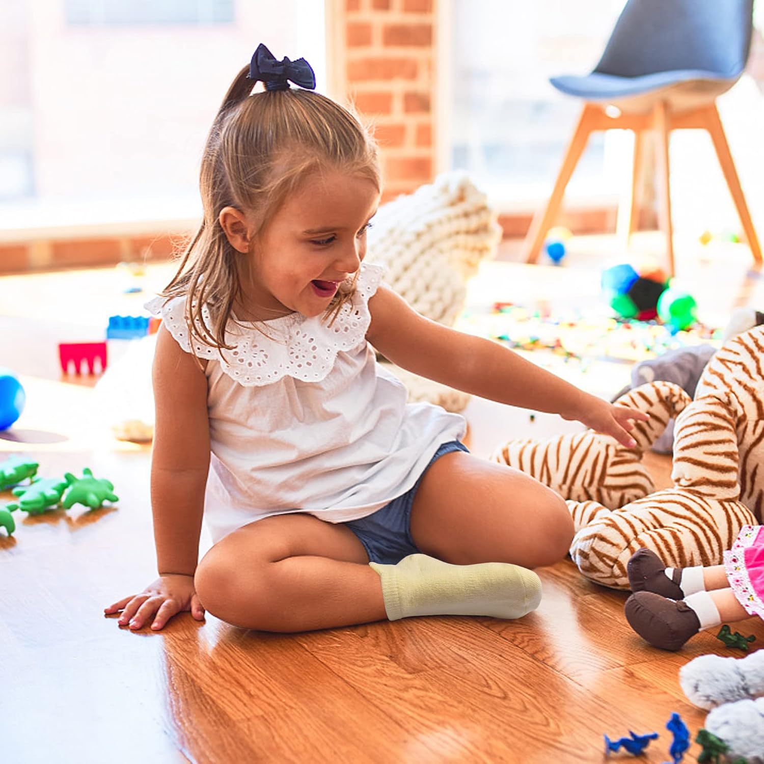 Detalle de HYzgb Toddler Grip Socks, 12-Pack