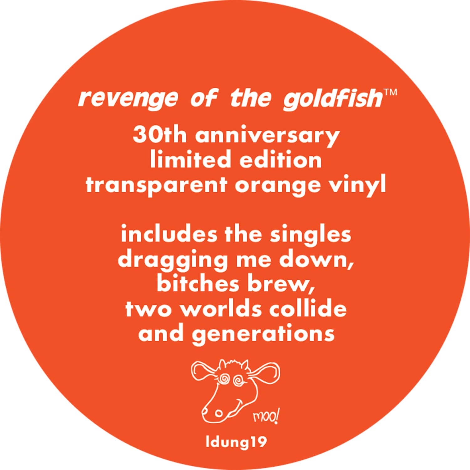 Thumbnail 3 de Revenge of the Goldfish — édition vinyle orange limitée par BMG
