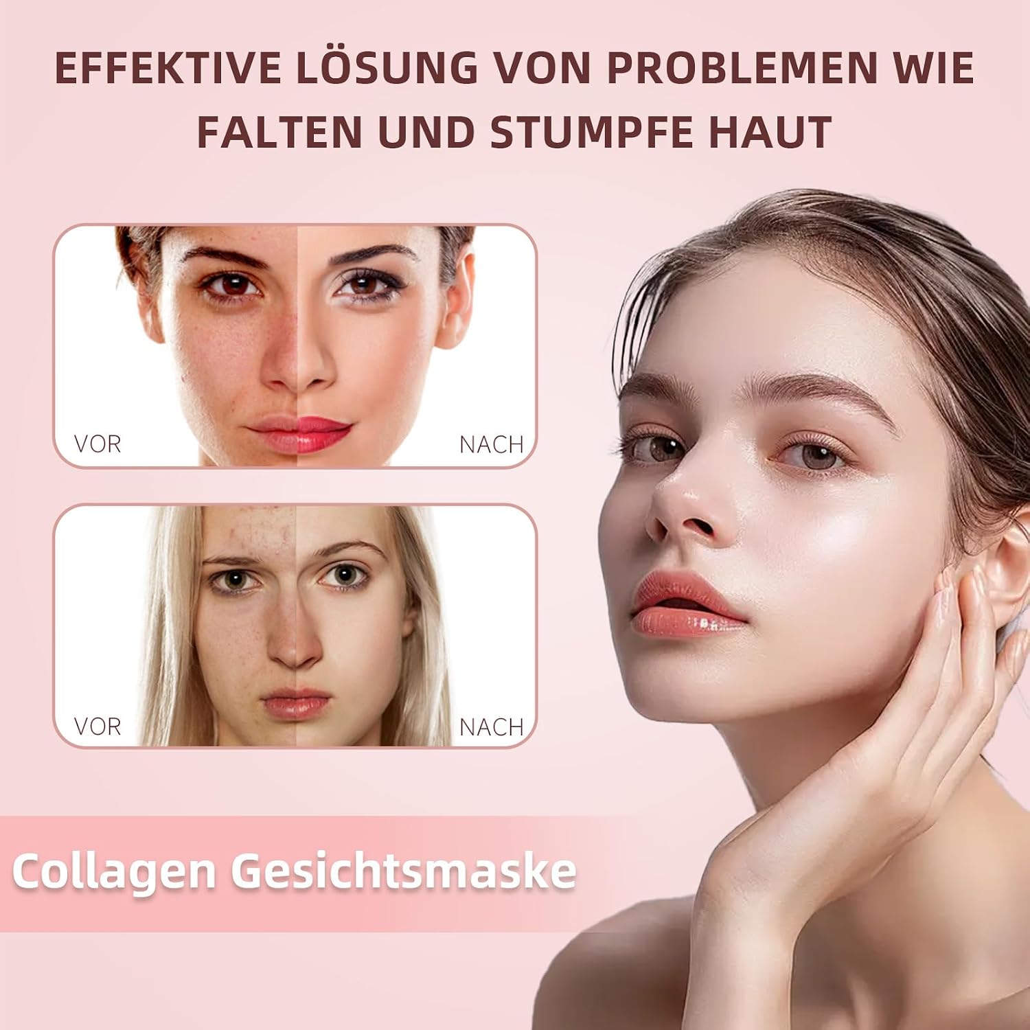 Thumbnail 1 de Kollagen Hydrogel Gesichtsmaske 5er-Pack