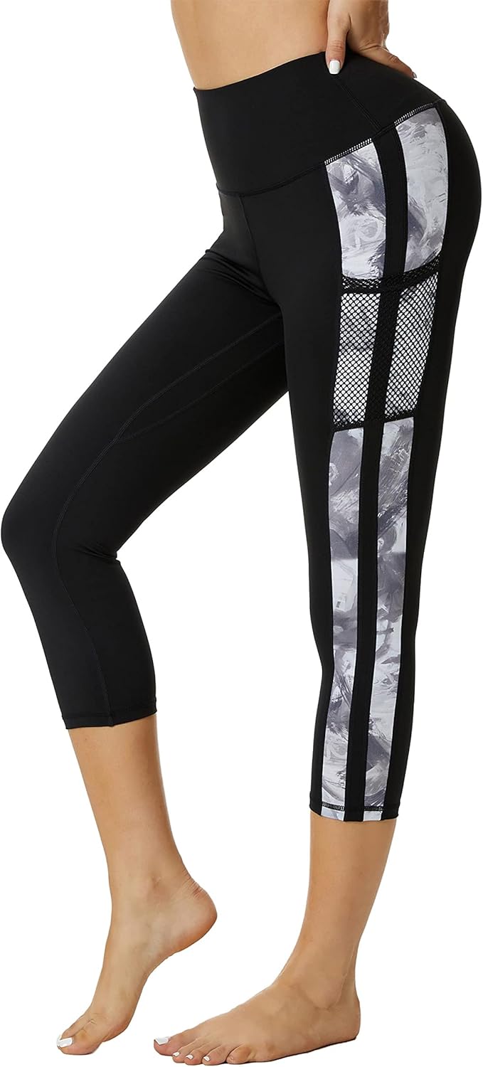 Thumbnail 2 de Flatik Sport Leggings Damen 3/4 – blickdichte Laufhose mit Taschen & flachen Nähten