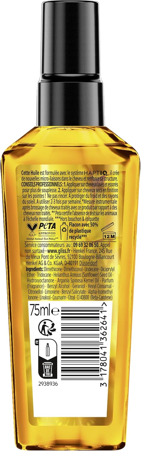 Thumbnail 1 de Gliss Huile de Soin Précieuse 75 ml