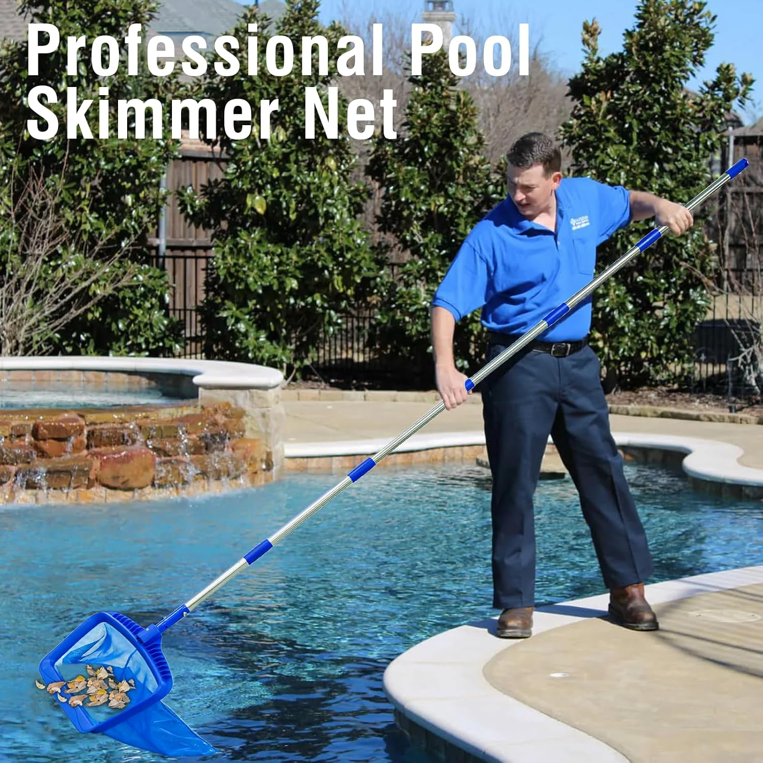 Thumbnail 6 de Pragmatist Pool Skimmer Net, 113.2-Inch Pole