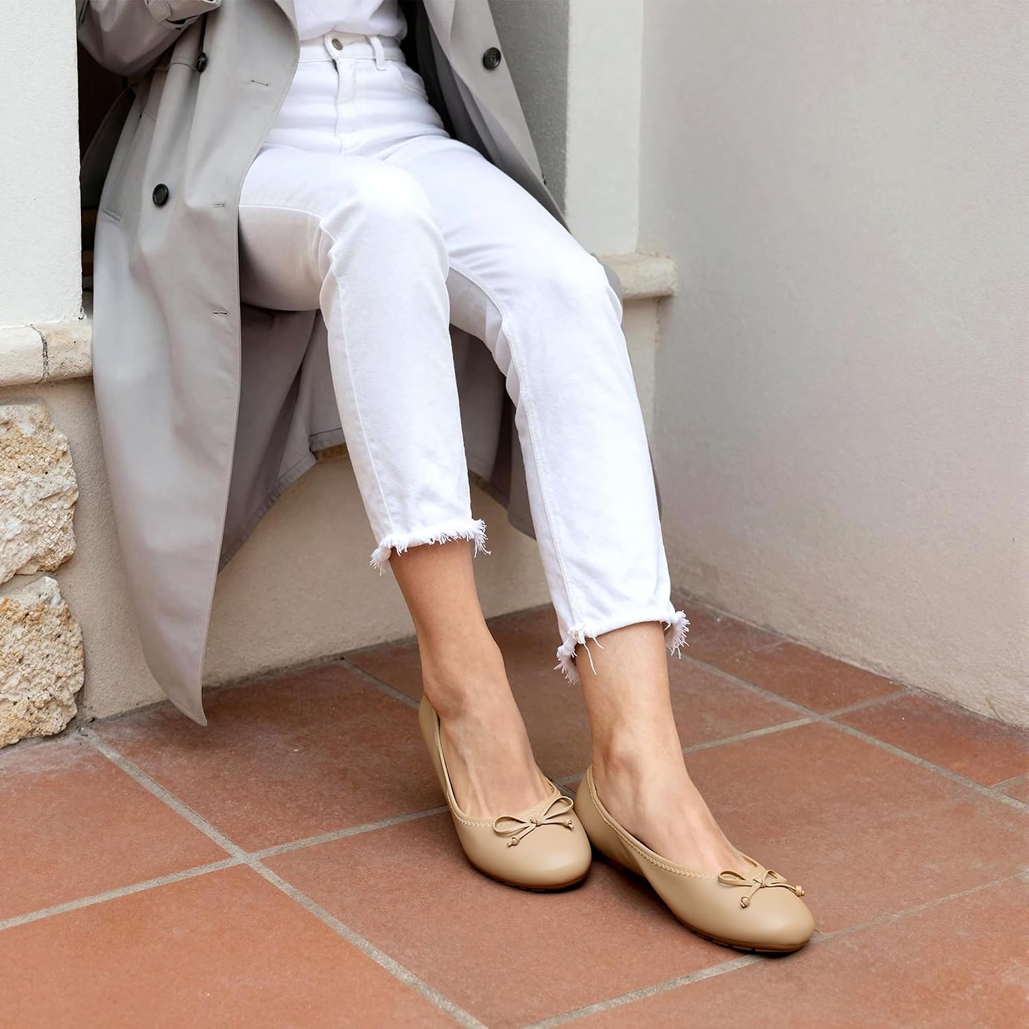 Thumbnail 2 de DREAM PAIRS Foldable Ballet Flats for Women 👠