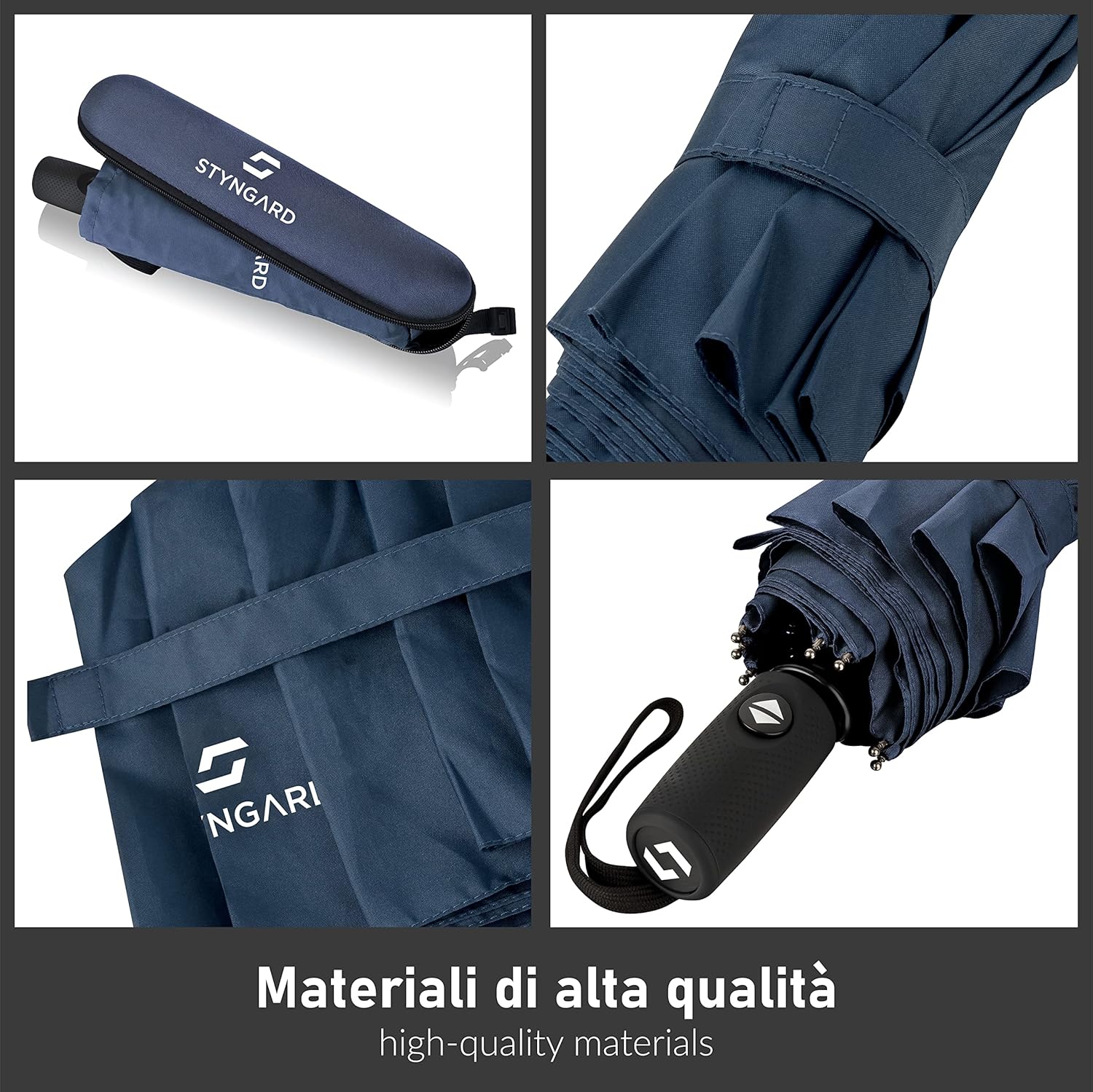 Thumbnail 2 de STYNGARD Ombrello impermeabile automatico OSLO fino a 140 km/h, compatto e leggero