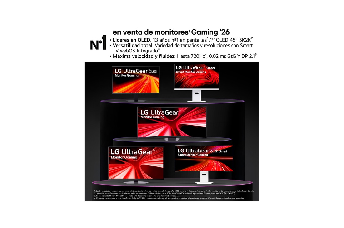 Detalle de LG monitor gaming de 27 pulgadas