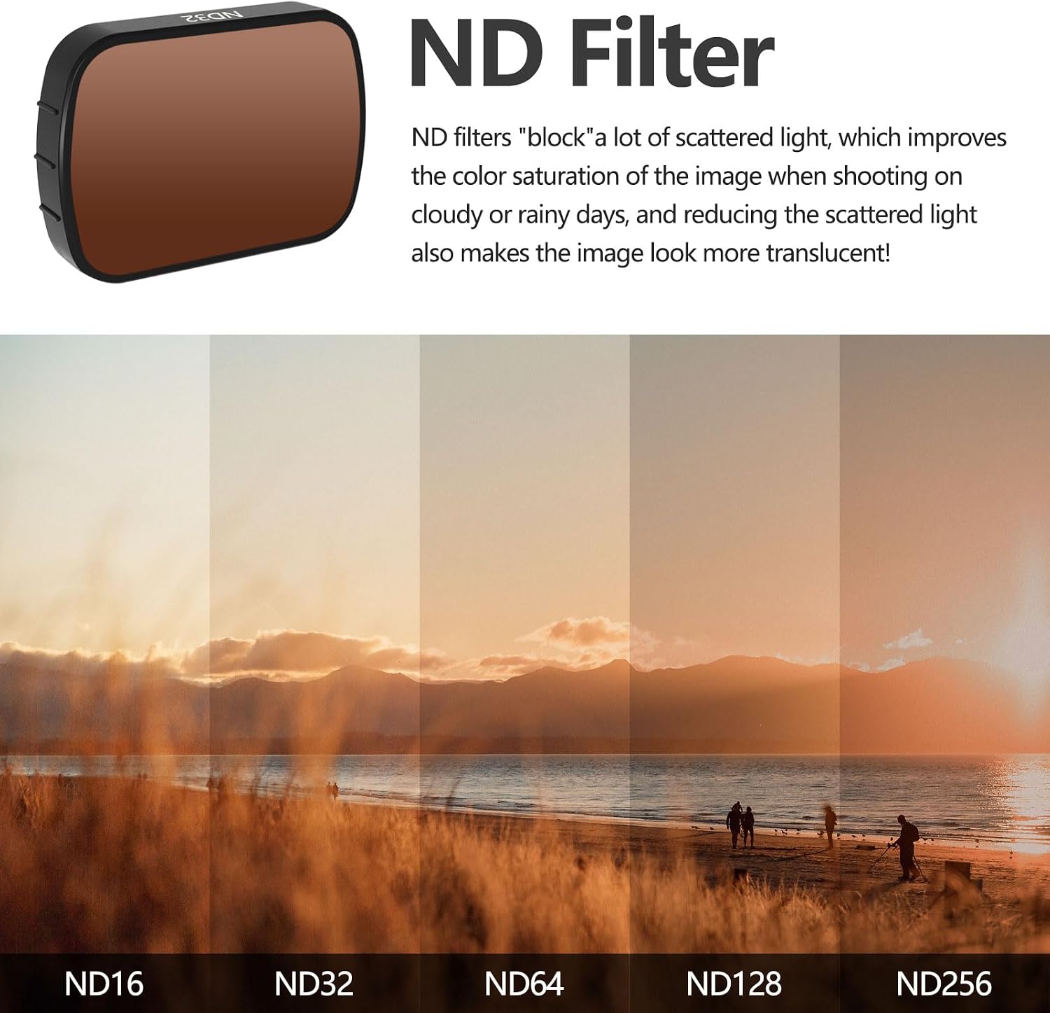 Thumbnail 4 de FPVtosky Mini 4 Pro ND Filter Set 6‑pack
