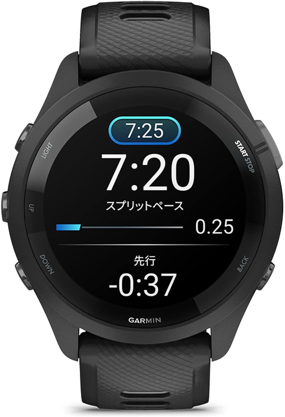 Detalle 2 de GARMIN Forerunner 265 Music GPSランニングウォッチ 1.3インチAMOLED・音楽保存対応