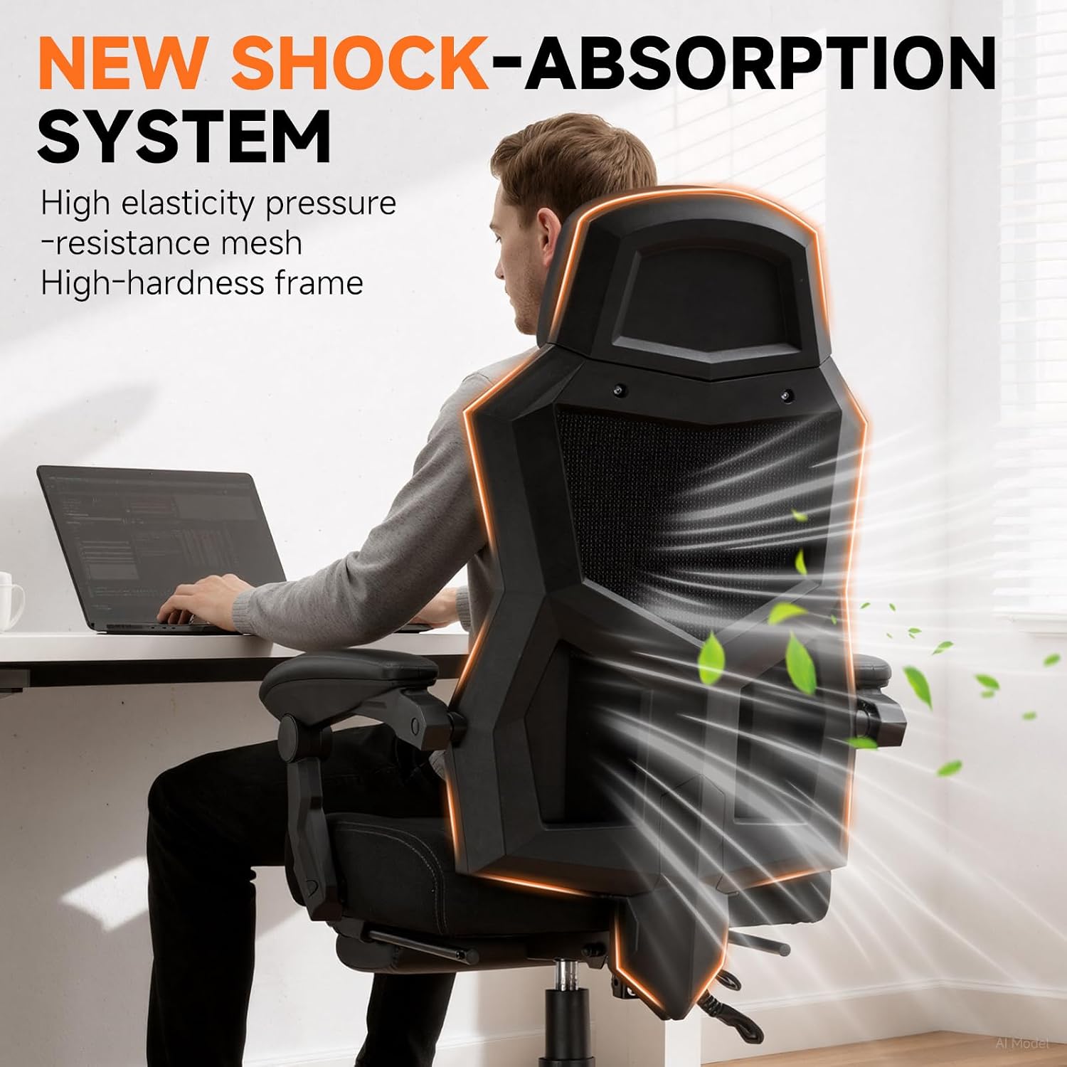 Thumbnail 6 de GTPLAYER Gaming Chair with Mesh