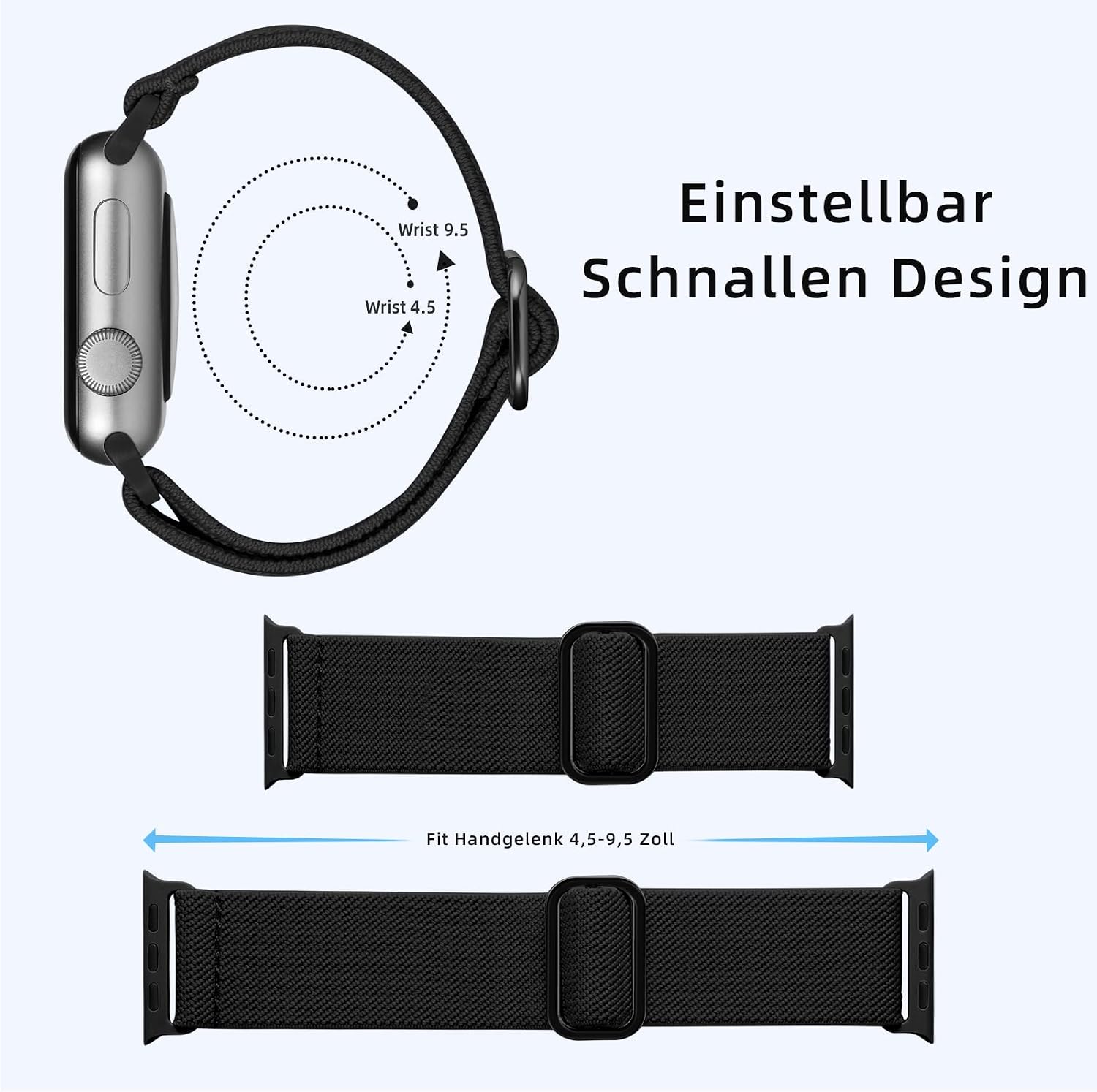 Detalle 2 de Oielai 4er Pack Loop Armband 40mm