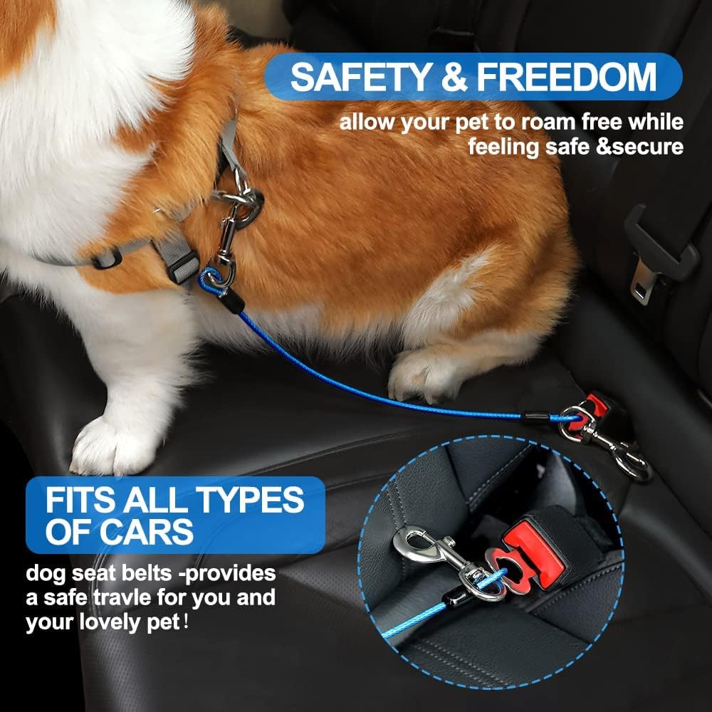 Detalle 2 de Mi Metty Dog Car Seat Belt 32 inch