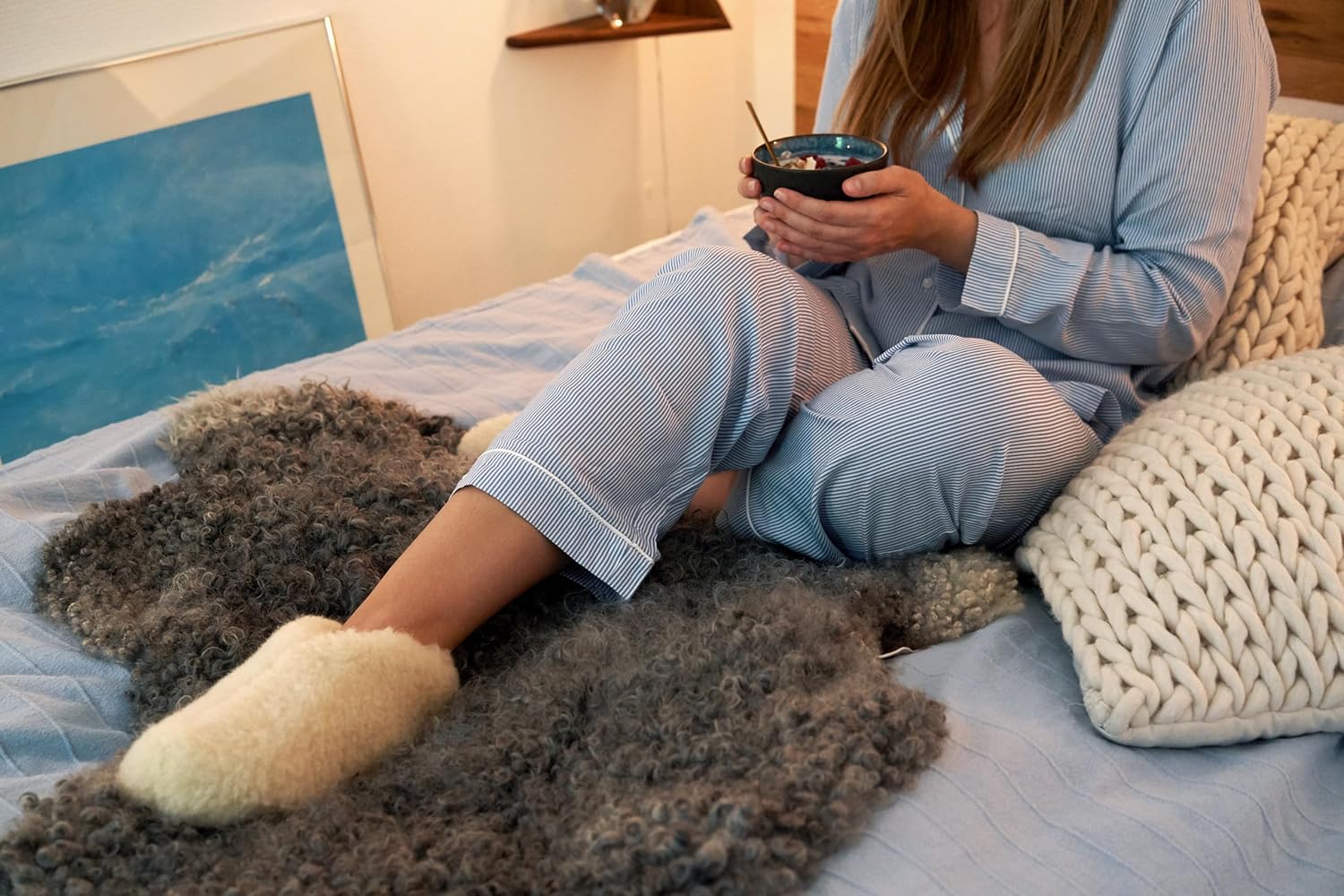 Thumbnail 4 de THE COZY SHEEP Babbucce: pantofole in lana merino per uomo e donna