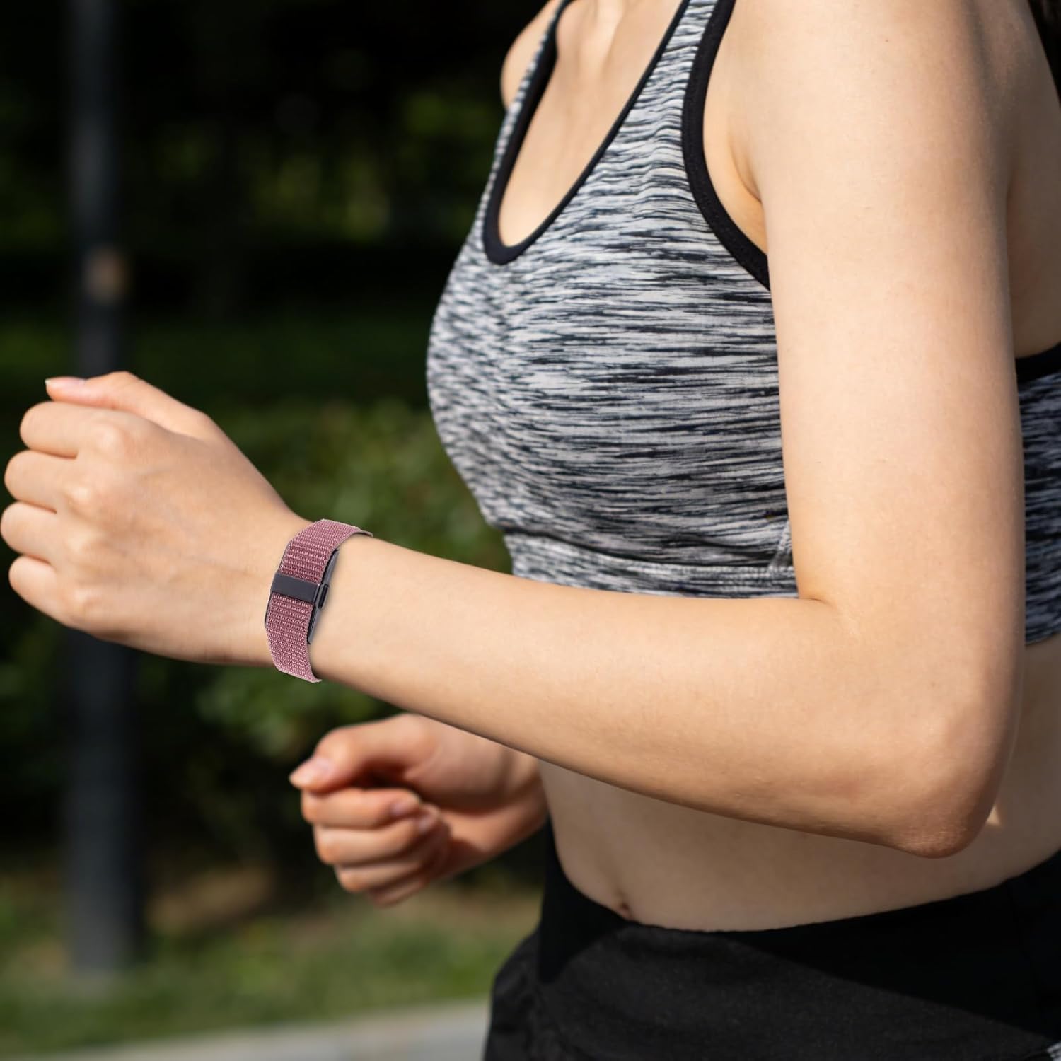Thumbnail 5 de ZOOROO Nylon Loop Sport replacement bands for Hume Health Band (adjustable breathable strap)