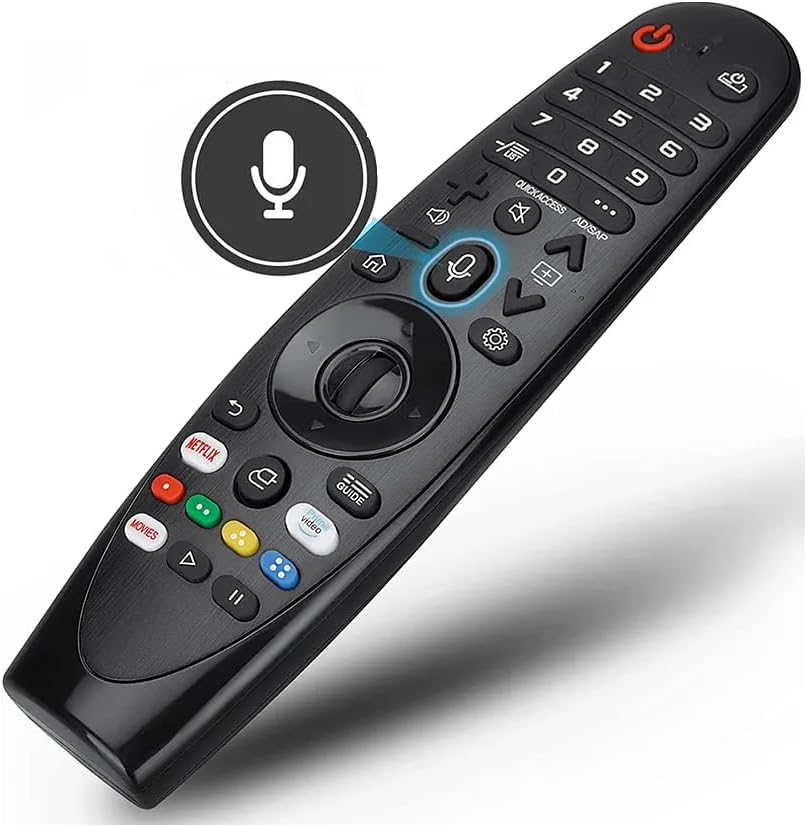 Detalle de Voice Magic Remote AKB75855501 — Replacement for LG Magic Remote (2020/2019/2018/2017 Models)