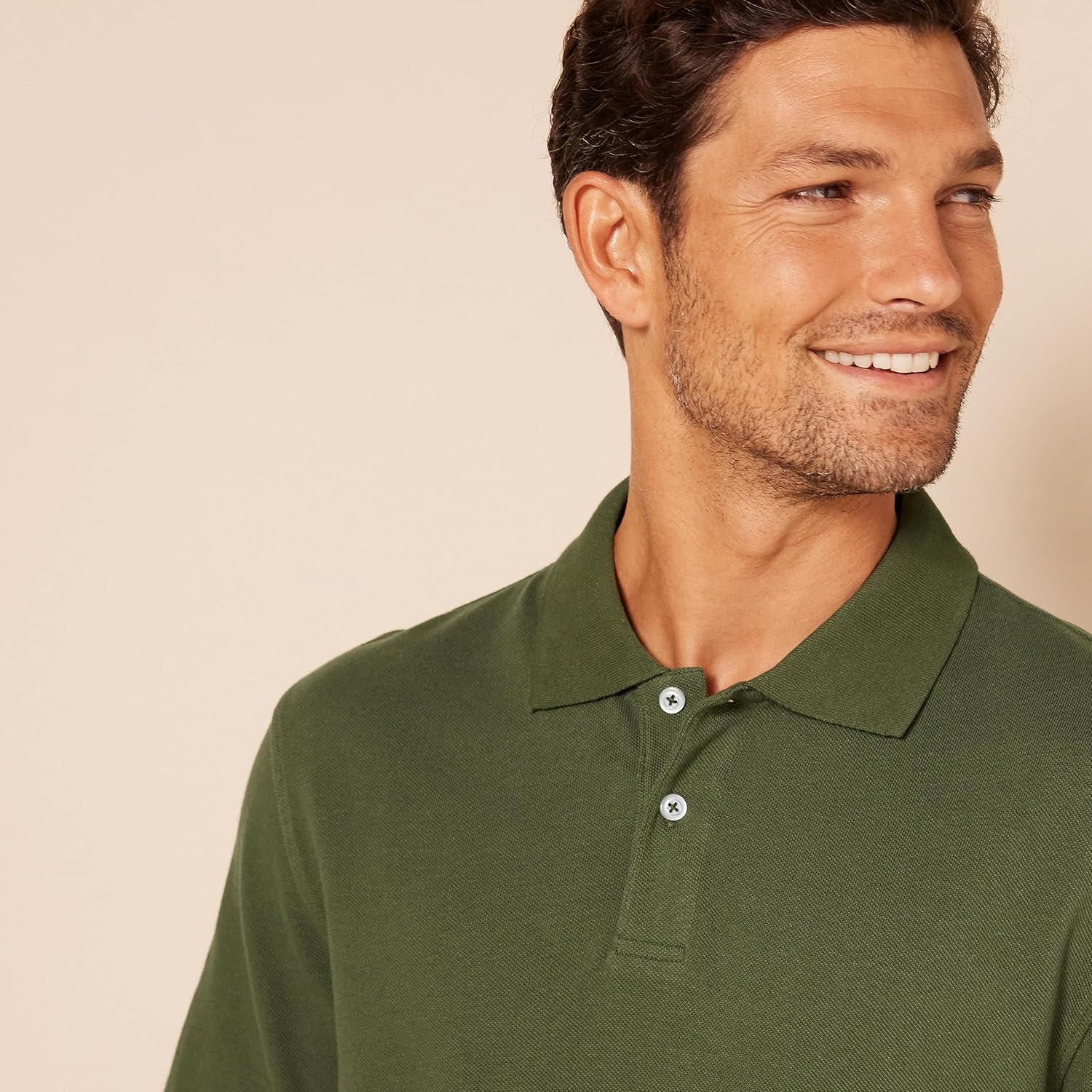 Thumbnail 2 de Amazon Essentials Herren Piqué-Poloshirt aus Baumwolle (Schmale Passform)