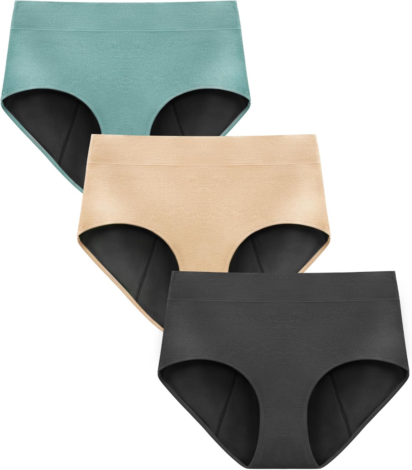 Thumbnail 6 de TIICHOO Culotte menstruelle taille haute à flux trois abondant (lot de 3)