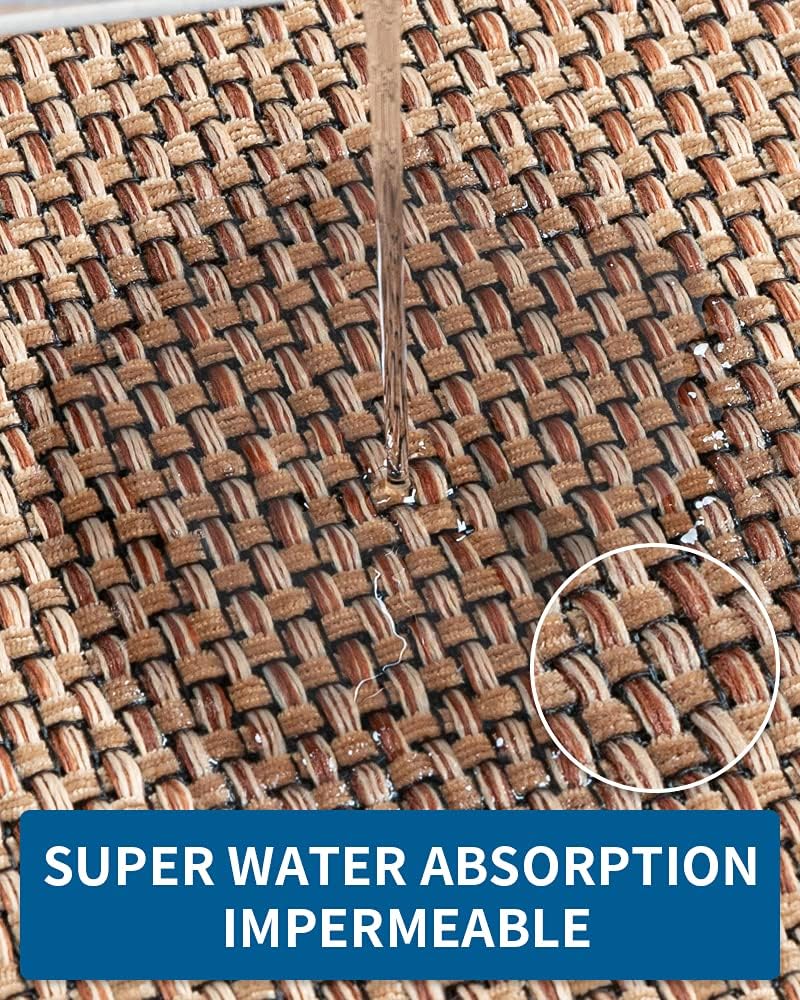 Detalle 2 de MontVoo 20"x70" washable non-skid kitchen runner